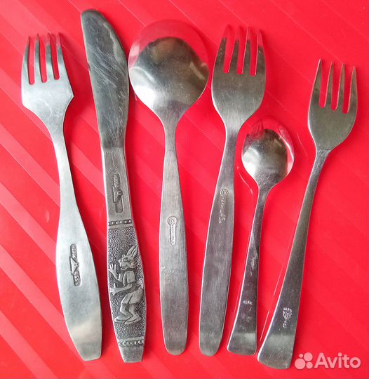 Ложки,вилки Карлсон, заяц, волк, ёлочки,белка и др