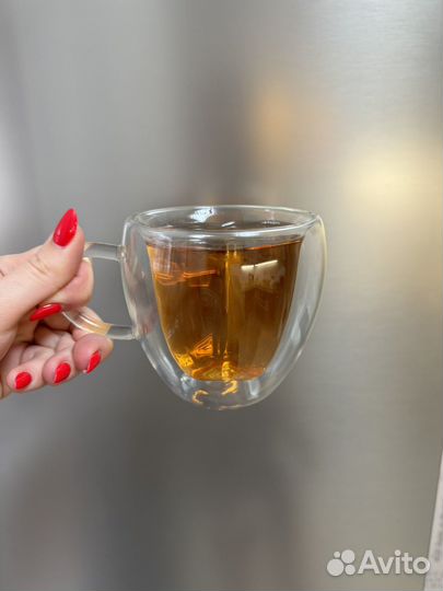 Кружка kuchenland двойное стекло