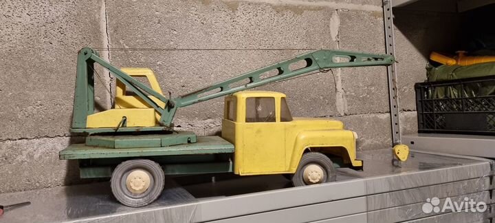 Автокран игрушка СССР