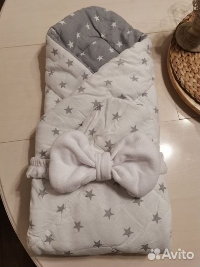 Конверт одеяло на выписку