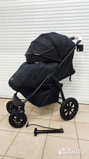 Новая коляска-вездеход с надувными колёсами до22кг