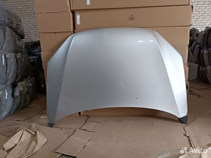 Капот LADA granta цвет серебристый (платина) 691