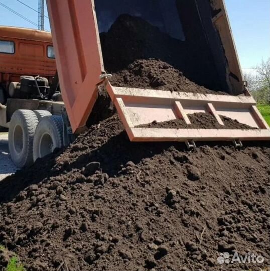 Чернозём Плодородный грунт Торф с доставкой