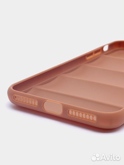 Чехол на iPhone коричневый (все модели)