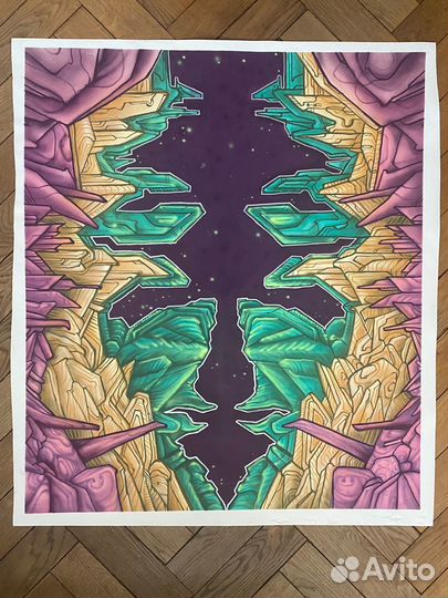 Абстрактная картина, акрил. 110-90