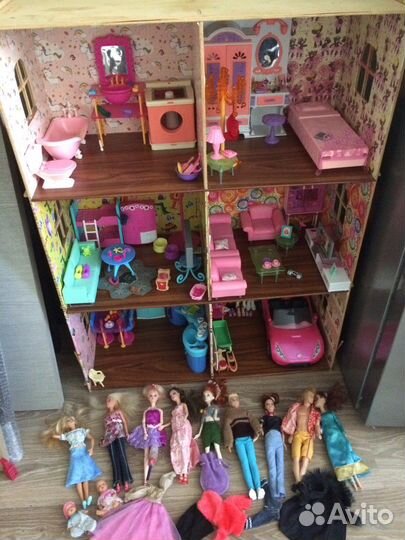 Кукольный домик для барби