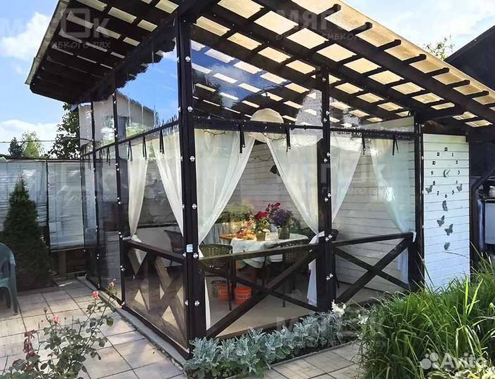 Мягкие окна на веранду