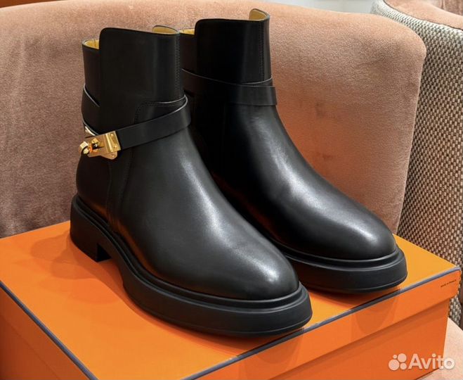 Оригинал жнеские ботинки Hermès