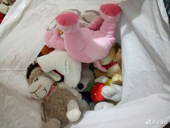 Мягкие игрушки пакетом