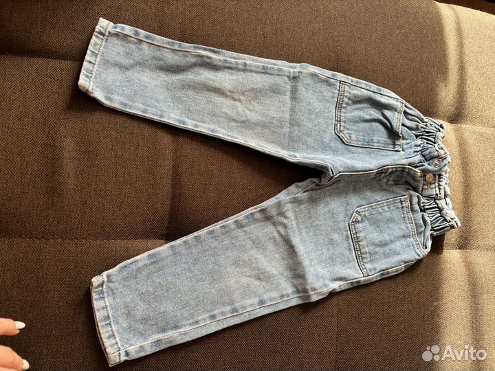 Джинсы, брюки для девочки 98р