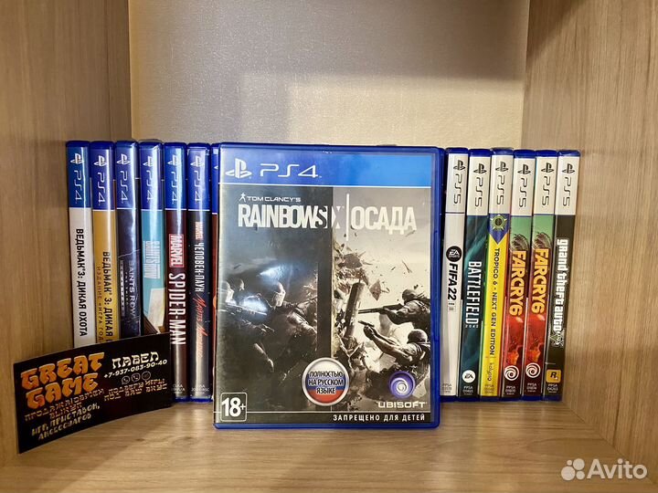 Игры PS4: Tom Clancy’s Rainbow Six: Siege/Осада