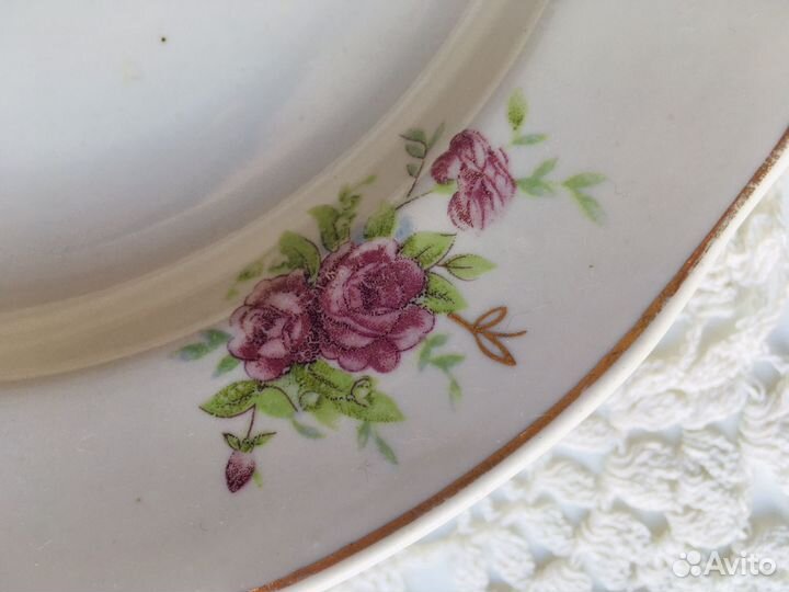 Тарелка суповая СССР Дулево 1961 год