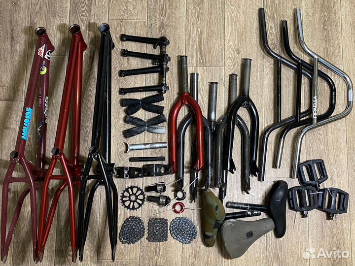 Запчасти на Bmx