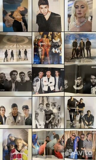 Плакаты музыкальных групп