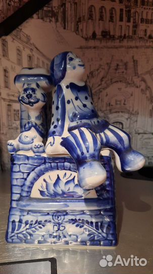 Гжель штоф печка