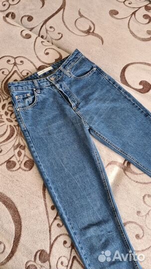 Джинсы stradivarius mom 34