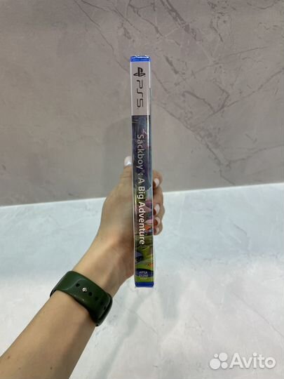 Диск Sackboy a big adventure игра детская PS5