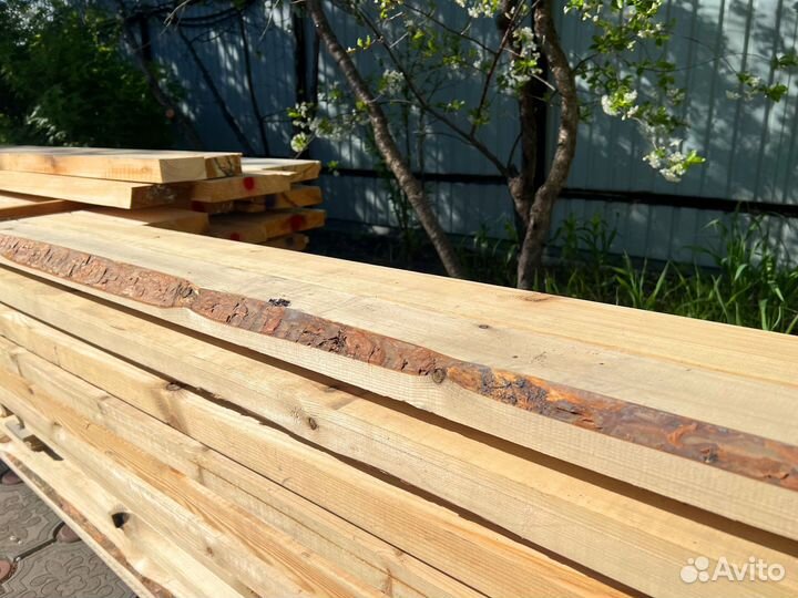 Долголетняя доска, обрезная, лиственница 40х100х60