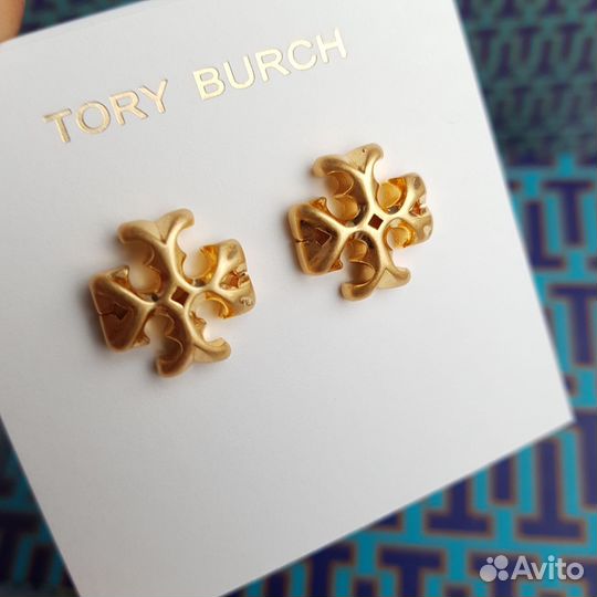 Серьги Tory Burch 1.5см