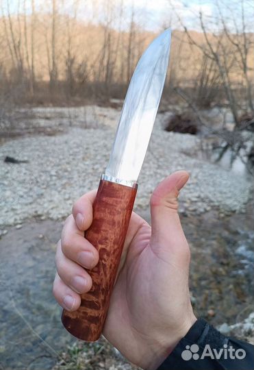 Нож ручной работы якутский