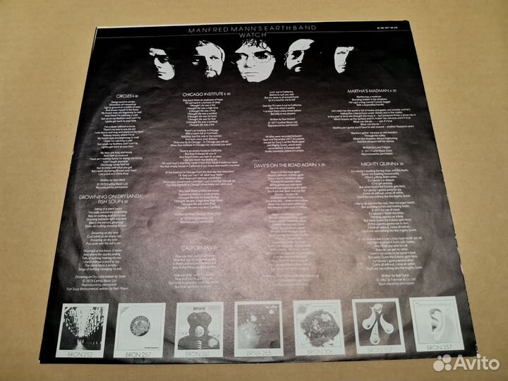 Manfred Mann's Earth Band – Watch (1978) - Germany