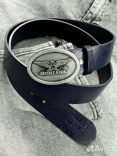 Ремень Montana Blue Silver