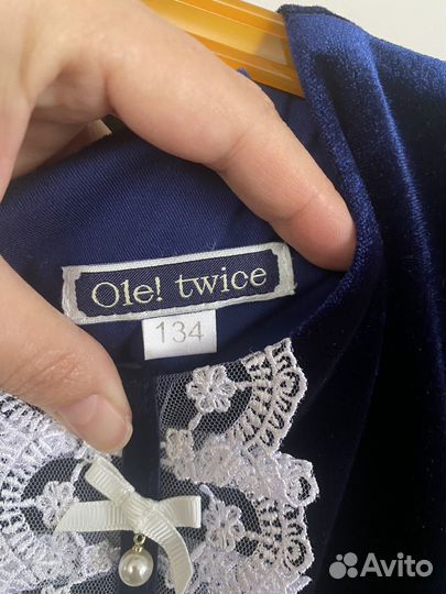 Платье праздничное школьное OleTwice 134