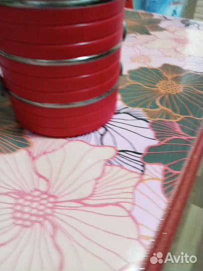 Контейнер для еды 3 миски