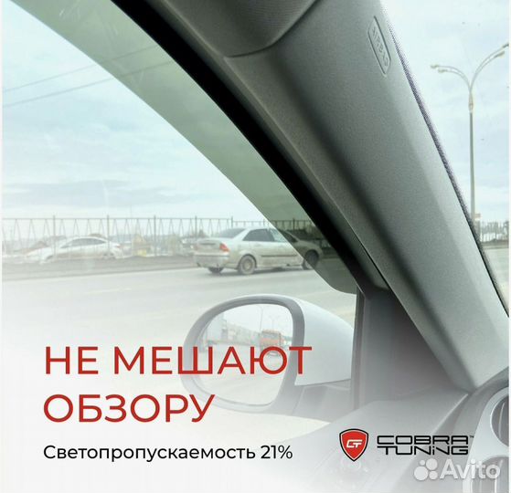Дефлекторы окон 6частей LADA Largus
