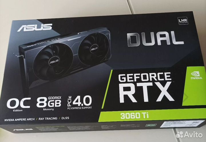 Видеокарта Asus rtx 3060 ti