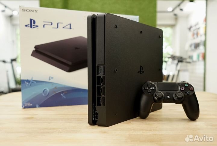 Sony PS4 Slim 500Gb с коробкой