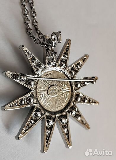 Брошь кулон с цепочкой Kirks Folly оригинал
