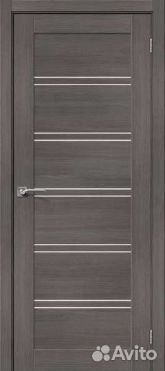 Дверь Царговая с узким стеклом в наличии