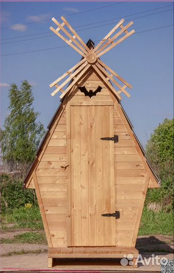 Уличный туалет с установкой
