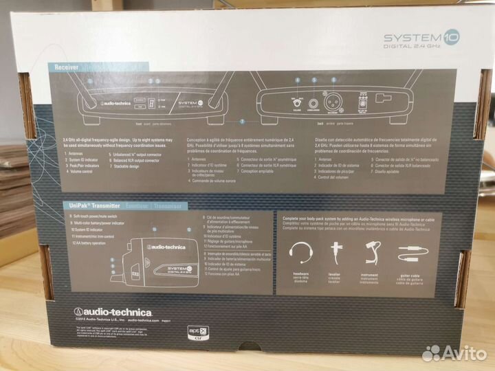 Радиосистема Audio-Technica (новая)