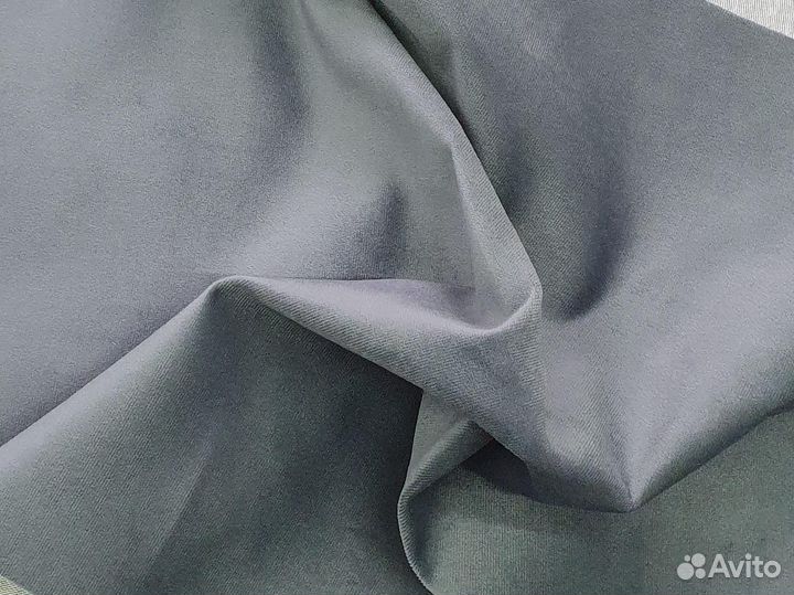 Модуль Холидей Люкс канапе, велюр, серый. Москва