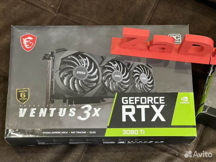 Rtx 3080 ti msi ventus медь
