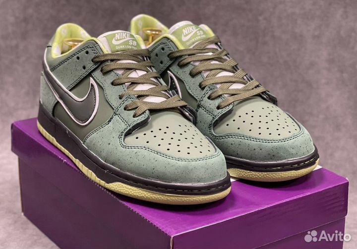 Nike sb dunk low lobster green