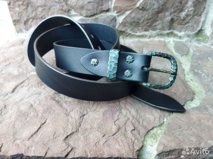 Ремень кожаный