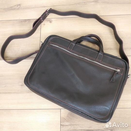 Сумка для ноутбука из натуральной кожи