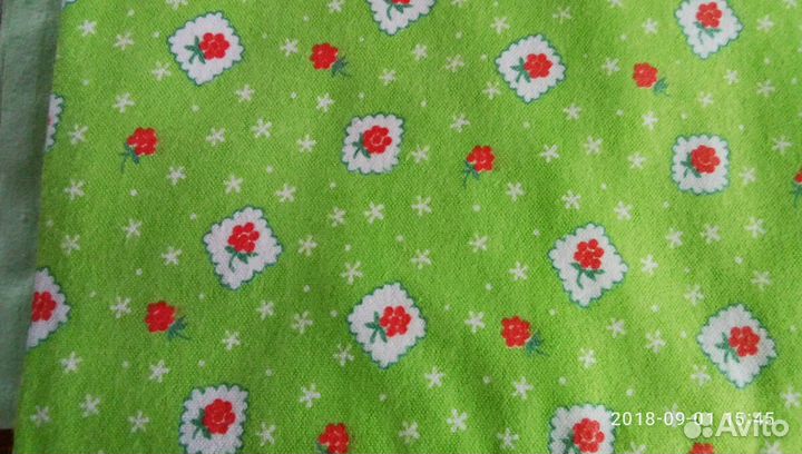 Отрезы фланели