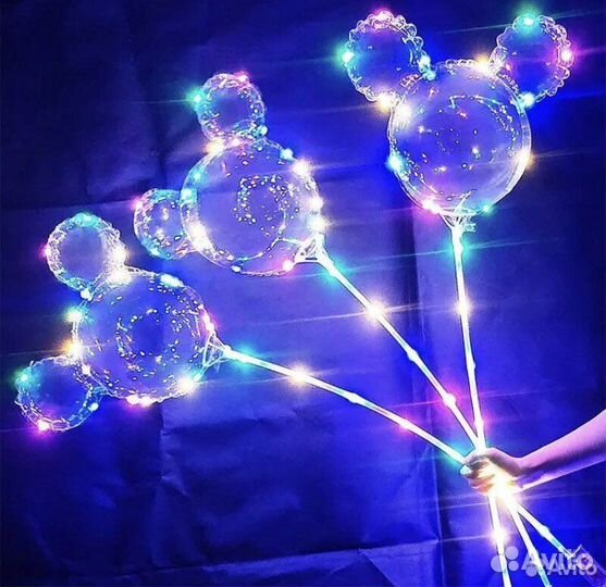 Шары Бобо микки маус, сердце