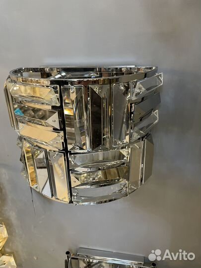 Люстра Испания с хрусталем