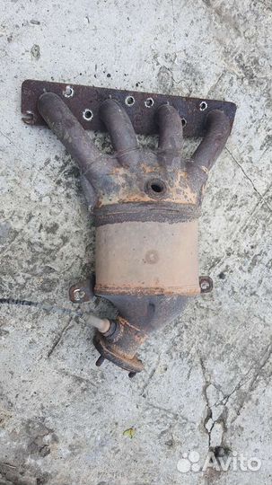 Коллектор выпускной с катализатором