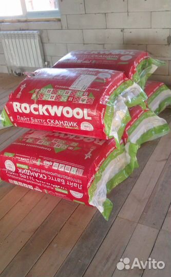 Утеплитель Роквул Лайт Баттс Скандик