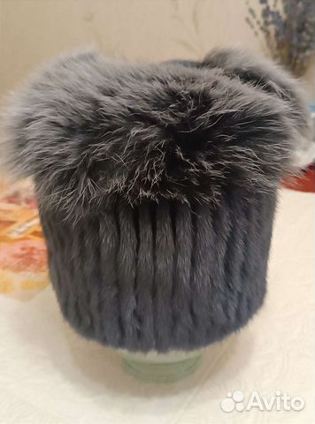 Шапка норковая женская