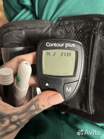 Глюкометр contour plus с тест-полосками