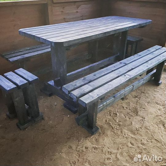 Садовая мебель из дерева