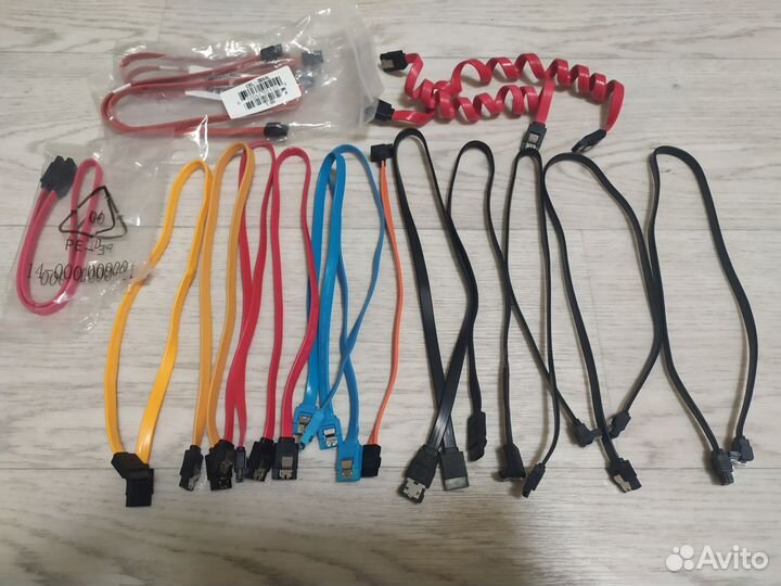 Провода SATA, molex - 6pin, vga, питания пк