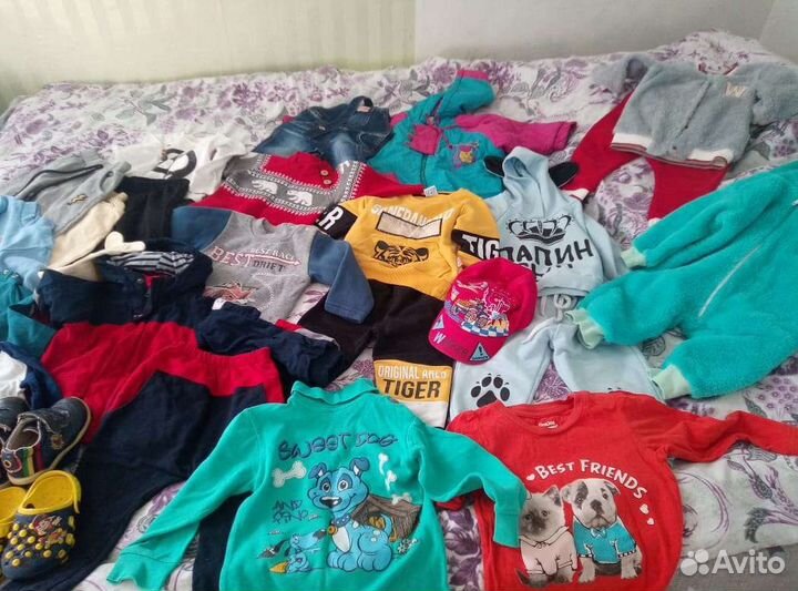 Вещи пакетом на мальчика 6 мес. - 2 года